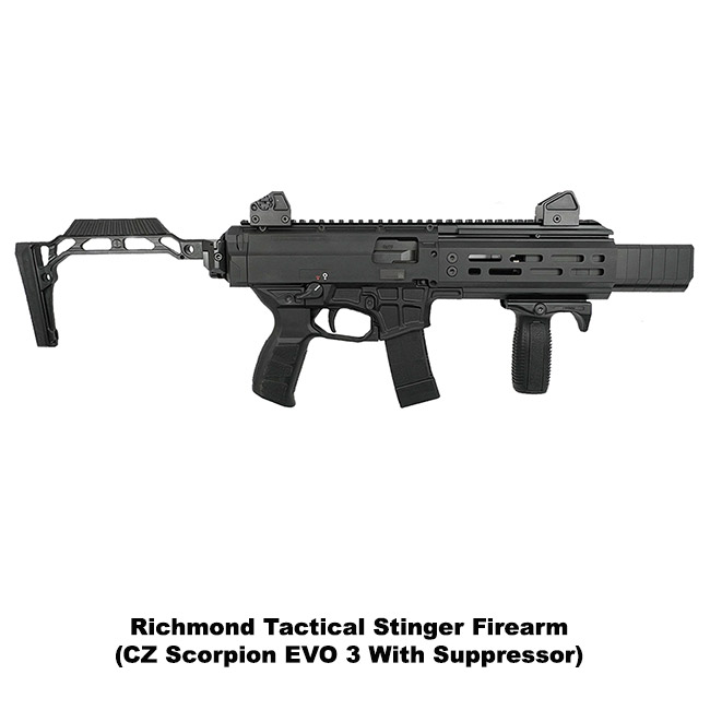 Richmond Tactical Stinger | CZ Scorpion, EVO 3 w/ Suppressor