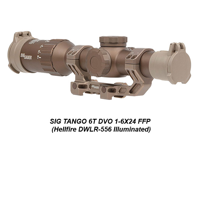 SIG TANGO 6T DVO 1-6X24 Riflescope - Image 1